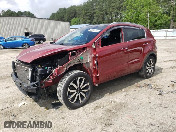 2017 Kia Sportage EX with VIN KNDPN3AC8H7093041, listed as a Copart auction lot 56724795 with 153,745 mi miles and Salvage title. Bid and sale history available at DreamBid. Image 1.