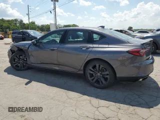 2021 Acura TLX w/A-Spec Package with VIN 19UUB6F51MA001449, listed as a Copart auction lot 61774275 with 83,036 mi miles and Salvage title. Bid and sale history available at DreamBid. Image 2.