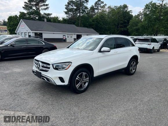 2020 Mercedes-Benz GLC 300 z VIN WDC0G8DB3LF732365, wystawiony jako Copart lot #60939255 z przebiegiem 111 547 mil mil oraz Czysty tytuł • Clean title. Historia ofert i sprzedaży dostępna na DreamBid. Obrazek 2.