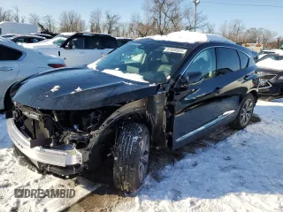 2023 Acura RDX w/Technology Package with VIN 5J8TC2H57PL015783, listed as a Copart auction lot 87939925 with 2,901 mi miles and Salvage Title. Bid and sale history available at carsss.com. Image 1.