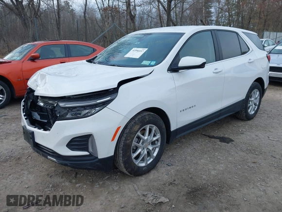 2024 Chevrolet Equinox LT with VIN 3GNAXKEG1RL363819, listed as a IAAI auction lot 41996557 with 19,761 mi miles and . Bid and sale history available at DreamBid. Image 17.