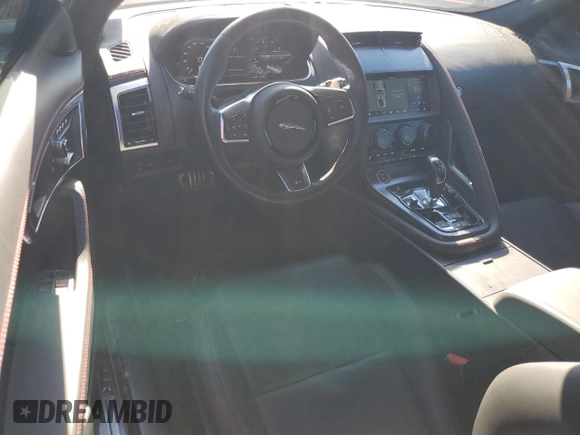2021 Jaguar F-Type R with VIN SAJD51FE1MCK73529, listed as a Copart auction lot 41490695 with 23,201 mi miles and Salvage Title. Bid and sale history available at DreamBid. Image 8.