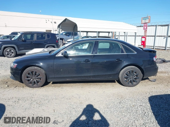 2013 Audi A4 Premium with VIN WAUAFAFL8DA147870, listed as a IAAI auction lot 41690927 with 115,030 mi miles. Bid and sale history available at carsss.com. Image 15.