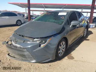 2024 Toyota Corolla LE with VIN 5YFB4MDE5RP196398, listed as a IAAI auction lot 40890438 with 6,054 mi miles. Bid and sale history available at carsss.com. Image 2.