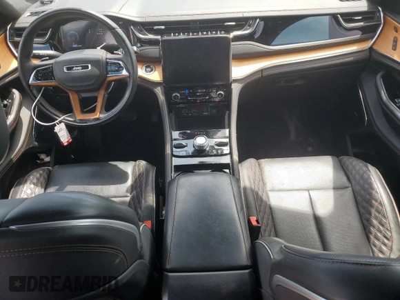 2022 Jeep Grand Cherokee Summit Reserve with VIN 1C4RJHETXN8503565, listed as a Copart auction lot 63758425 with 57,598 mi miles and Salvage title. Bid and sale history available at DreamBid. Image 8.