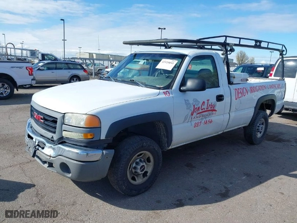 2006 GMC Sierra 2500HD Work Truck with VIN 1GTHC24U36E244093, listed as a IAAI auction lot 41920041 with NaN miles. Bid and sale history available at carsss.com. Image 2.