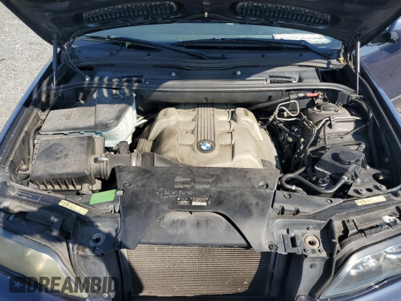 2006 BMW X5 4.4i with VIN 5UXFB53586LV27489, listed as a Copart auction lot 76172024 with 0 mi miles and Salvage Title. Bid and sale history available at carsss.com. Image 12.