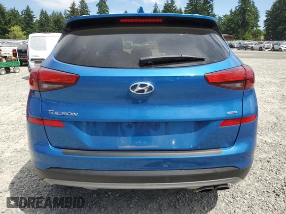 2020 Hyundai Tucson Limited z VIN KM8J3CALXLU227937, wystawiony jako Copart lot #60538825 z przebiegiem 40 061 mil mil oraz Szkoda całkowita • Salvage title. Historia ofert i sprzedaży dostępna na DreamBid. Obrazek 6.