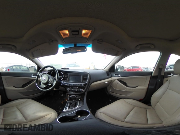 2015 Kia Optima EX with VIN 5XXGN4A73FG438313, listed as a IAAI auction lot 41699954 with 76,584 mi miles. Bid and sale history available at carsss.com. Image 19.