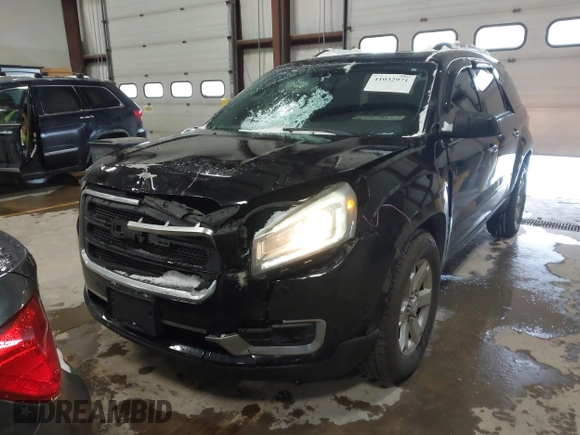 2016 GMC Acadia SLE with VIN 1GKKVPKD9GJ170689, listed as a IAAI auction lot 41032971 with 159,388 mi miles and . Bid and sale history available at DreamBid. Image 6.