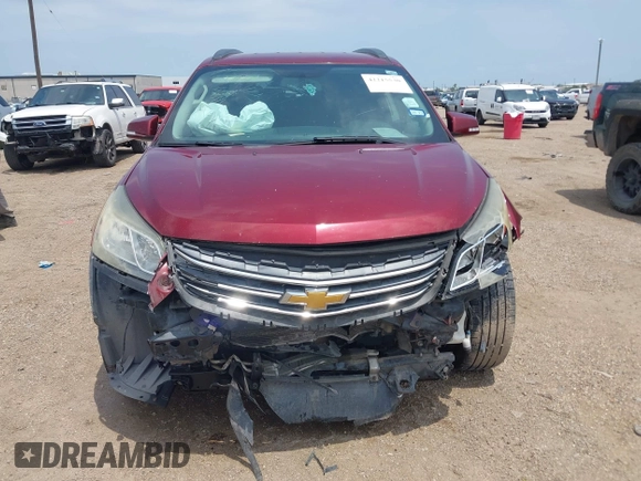 2016 Chevrolet Traverse LT with VIN 1GNKRGKD0GJ185766, listed as a IAAI auction lot 42215530 with 131,834 mi miles and . Bid and sale history available at DreamBid. Image 13.