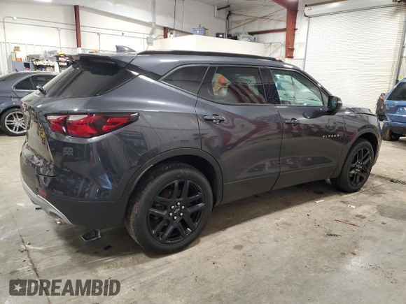 2022 Chevrolet Blazer LT with VIN 3GNKBJRS5NS164901, listed as a Copart auction lot 57859155 with Not provided miles and Salvage title. Bid and sale history available at DreamBid. Image 3.