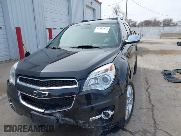 2014 Chevrolet Equinox LTZ with VIN 2GNFLHE32E6144562, listed as a IAAI auction lot 41855573 with 115,310 mi miles. Bid and sale history available at carsss.com. Image 2.