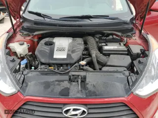 2013 Hyundai Veloster Turbo w/Black Int with VIN KMHTC6AE6DU147435, listed as a Copart auction lot 45496955 with 120,512 mi miles and Salvage Title. Bid and sale history available at carsss.com. Image 11.
