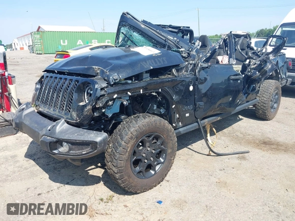 2023 Jeep Gladiator Sport S z VIN 1C6HJTAG2PL544870, wystawiony jako IAAI lot #42155013 z przebiegiem Nie podano mil oraz . Historia ofert i sprzedaży dostępna na DreamBid. Obrazek 20.