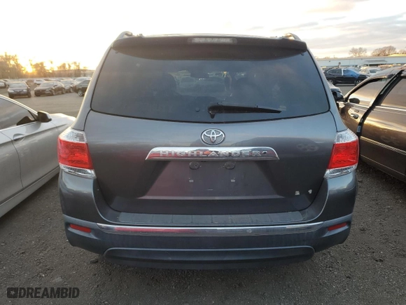 2011 Toyota Highlander Limited with VIN 5TDYK3EHXBS048747, listed as a Copart auction lot 88459205 with 170,287 mi miles and Salvage Title. Bid and sale history available at carsss.com. Image 6.