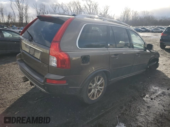 2013 Volvo XC90 Premier Plus with VIN YV4952CZ6D1664637, listed as a Copart auction lot 43931965 with 200,029 mi miles and Salvage Title. Bid and sale history available at carsss.com. Image 3.