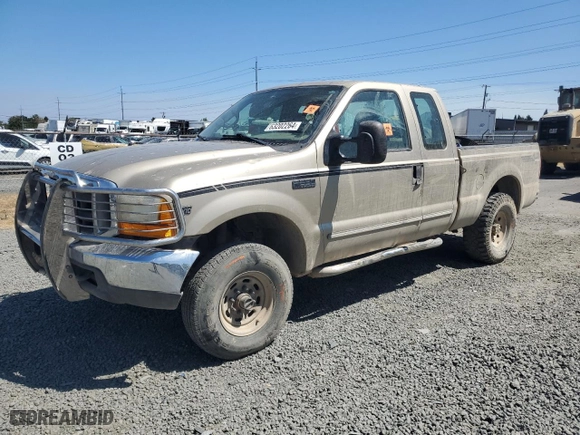2000 Ford Super Duty F-250 XL with VIN 1FTNX21S6YED26896, listed as a Copart auction lot 78841974 with 206,840 mi miles and Salvage Title. Bid and sale history available at carsss.com. Image 1.