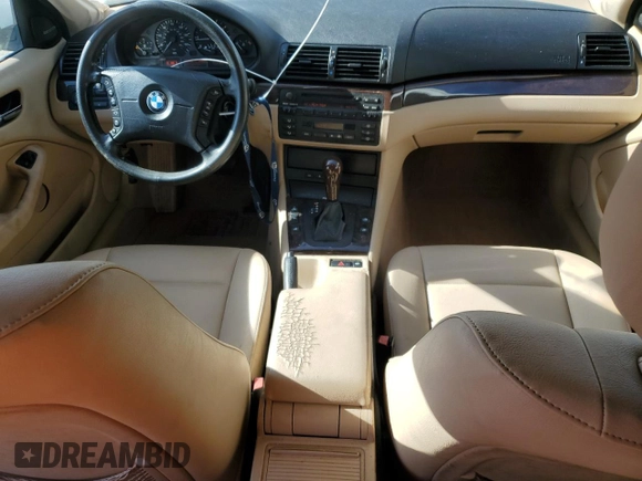 2003 BMW 3 Series 325i with VIN WBAEN33483PC12177, listed as a Copart auction lot 54206945 with 125,512 mi miles and Salvage Title. Bid and sale history available at DreamBid. Image 8.