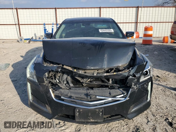 2016 Cadillac CTS V-Sport RWD with VIN 1G6AU5S8XG0134049, listed as a Copart auction lot 43443395 with 117,746 mi miles and Salvage Title. Bid and sale history available at DreamBid. Image 5.