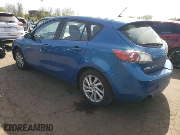 2012 Mazda 3 i Touring with VIN JM1BL1L81C1660179, listed as a Copart auction lot 55301335 with 159,677 mi miles and Clean Title. Bid and sale history available at DreamBid. Image 2.