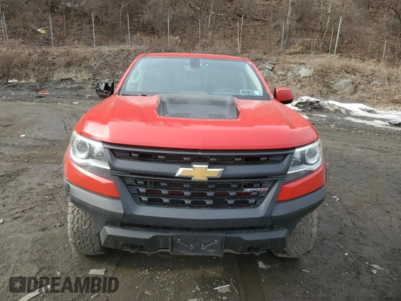 2018 Chevrolet Colorado 4WD ZR2 with VIN 1GCGTEEN8J1102830, listed as a Copart auction lot 46324645 with 83,874 mi miles and Salvage Title. Bid and sale history available at carsss.com. Image 5.