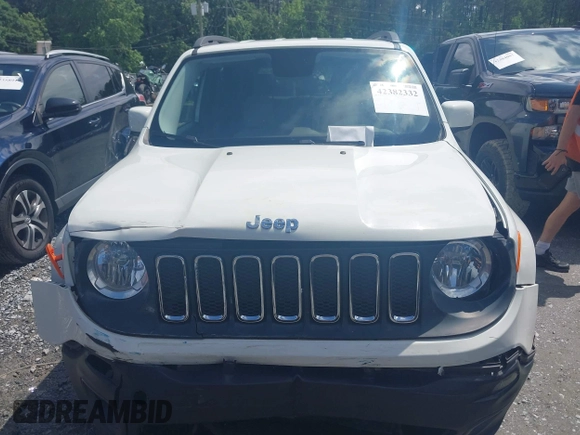 2017 Jeep Renegade Latitude with VIN ZACCJABB7HPE44481, listed as a IAAI auction lot 42382332 with 104,052 mi miles and . Bid and sale history available at DreamBid. Image 11.