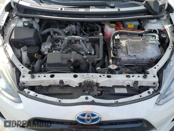 2016 Toyota Prius One with VIN JTDKDTB36G1138135, listed as a Copart auction lot 51421005 with 88,677 mi miles and Salvage Title. Bid and sale history available at carsss.com. Image 11.