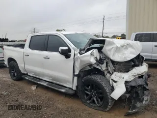 2020 Chevrolet Silverado 1500 High Country with VIN 3GCUYHED3LG287631, listed as a Copart auction lot 83808964 with 0 mi miles and Salvage Title. Bid and sale history available at carsss.com. Image 4.