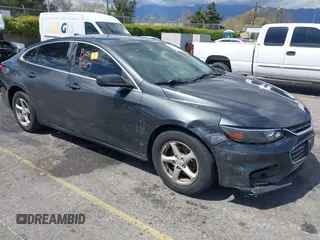 2017 Chevrolet Malibu LS with VIN 1G1ZB5ST6HF291854, listed as a IAAI auction lot 41831592 with Not Provided miles and . Bid and sale history available at DreamBid. Image 1.