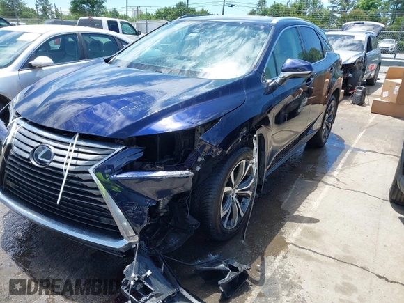 2019 Lexus RX 350 with VIN 2T2BZMCAXKC185818, listed as a IAAI auction lot 42308783 with 45,708 mi miles and . Bid and sale history available at DreamBid. Image 2.