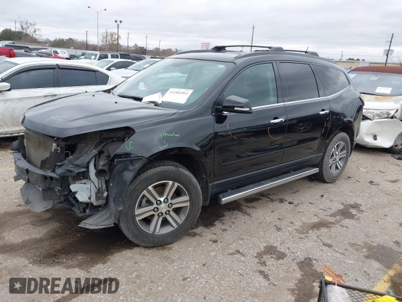 2017 Chevrolet Traverse LT with VIN 1GNKRHKD3HJ219979, listed as a IAAI auction lot 41286903 with 63,948 mi miles and . Bid and sale history available at DreamBid. Image 2.