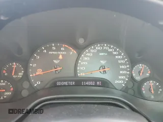 2000 Chevrolet Corvette with VIN 1G1YY22G5Y5109594, listed as a Copart auction lot 49349065 with 114,002 mi miles and Salvage Title. Bid and sale history available at DreamBid. Image 9.