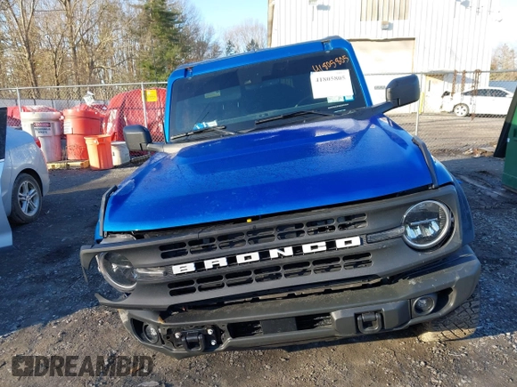 2023 Ford Bronco with VIN 1FMEE5DP4PLB96024, listed as a IAAI auction lot 41805805 with 16,436 mi miles. Bid and sale history available at carsss.com. Image 13.