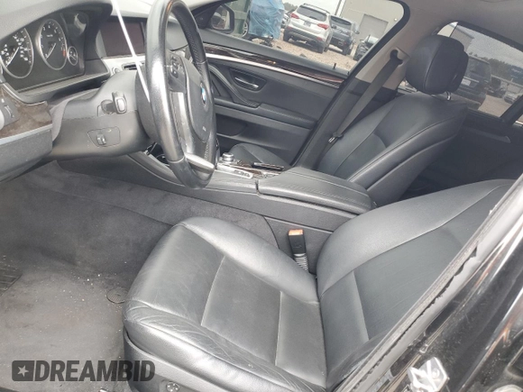 2011 BMW 5 Series 535i with VIN WBAFR7C50BC606025, listed as a Copart auction lot 50393085 with 251,249 mi miles and Salvage Title. Bid and sale history available at carsss.com. Image 7.