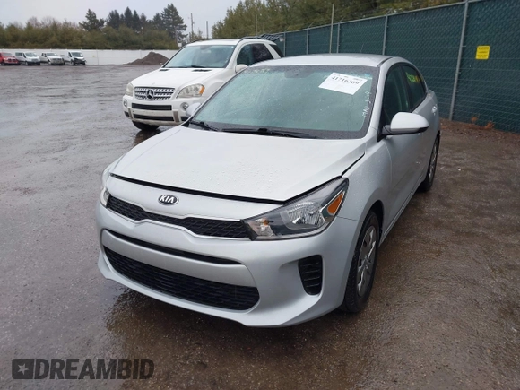 2020 Kia Rio S with VIN 3KPA24AD6LE273270, listed as a IAAI auction lot 41716369 with 112,089 mi miles. Bid and sale history available at carsss.com. Image 17.