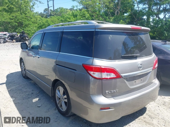2011 Nissan Quest SL z VIN JN8AE2KP1B9009918, wystawiony jako IAAI lot #42192467 z przebiegiem 183 710 mil mil oraz . Historia ofert i sprzedaży dostępna na DreamBid. Obrazek 3.