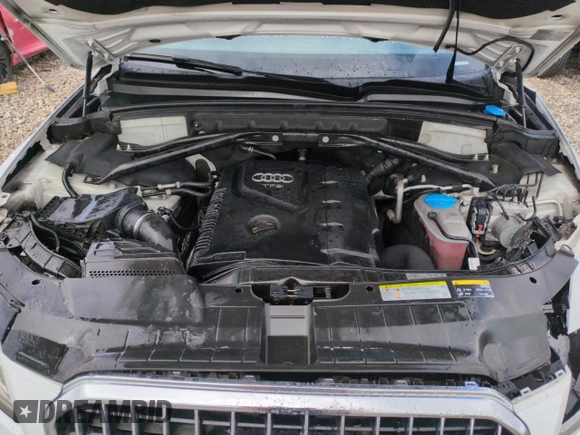 2013 Audi Q5 Premium with VIN WA1CFAFP8DA075903, listed as a Copart auction lot 53667435 with 114,337 mi miles and Salvage title. Bid and sale history available at DreamBid. Image 11.