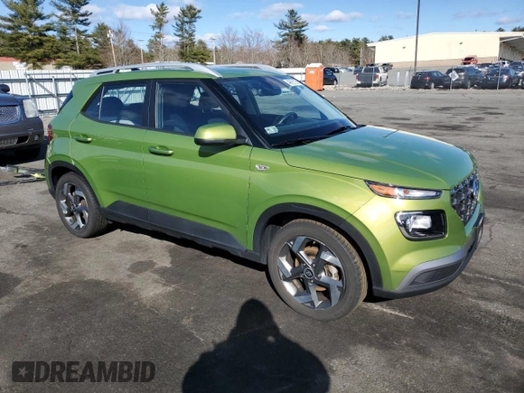 2022 Hyundai Venue SEL with VIN KMHRC8A39NU166129, listed as a Copart auction lot 49992155 with 29,775 mi miles and Salvage Title. Bid and sale history available at DreamBid. Image 4.