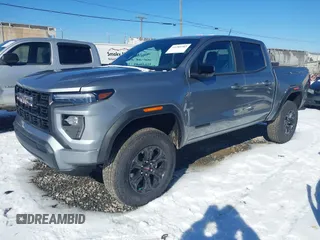 2024 GMC Canyon 2WD Elevation with VIN 1GTP5BEK9R1318857, listed as a IAAI auction lot 41280783 with 107 mi miles. Bid and sale history available at carsss.com. Image 18.