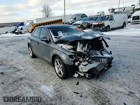 2016 Audi A3 Premium with VIN WAUB8GFF2G1083924, listed as a Copart auction lot 45665185 with Not Provided miles and Salvage Title. Bid and sale history available at DreamBid. Image 11.