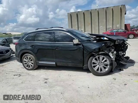 2021 Mazda CX-9 Signature with VIN JM3TCBEY5M0535353, listed as a Copart auction lot 67706083 with 15,880 mi miles and Non repairable. Bid and sale history available at DreamBid. Image 12.