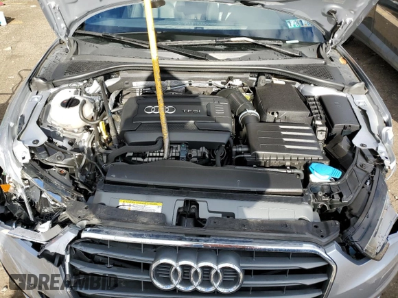 2016 Audi A3 2.0T Premium with VIN WAU78LFF9G1077441, listed as a Copart auction lot 81999203 with 25,401 mi miles. Bid and sale history available at carsss.com. Image 11.