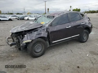 2013 Nissan Rogue S with VIN JN8AS5MT6DW543294, listed as a Copart auction lot 51003015 with 157,553 mi miles and Salvage Title. Bid and sale history available at carsss.com. Image 1.