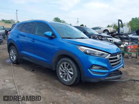 2016 Hyundai Tucson SE z VIN KM8J3CA46GU158341, wystawiony jako IAAI lot #42211047 z przebiegiem 84 112 mil mil oraz . Historia ofert i sprzedaży dostępna na DreamBid. Obrazek 1.