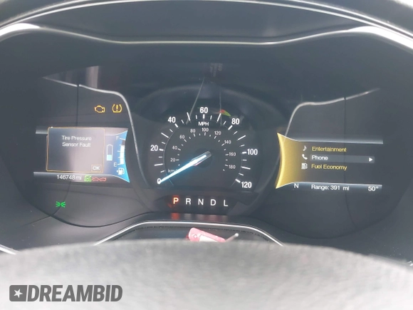 2018 Ford Fusion Titanium with VIN 3FA6P0RU7JR182119, listed as a IAAI auction lot 41984816 with 146,748 mi miles and . Bid and sale history available at DreamBid. Image 7.