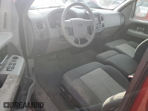 2007 Ford F-150 XLT with VIN 1FTPX145X7FB66846, listed as a Copart auction lot 41988985 with 158,801 mi miles and Salvage Title. Bid and sale history available at carsss.com. Image 8.