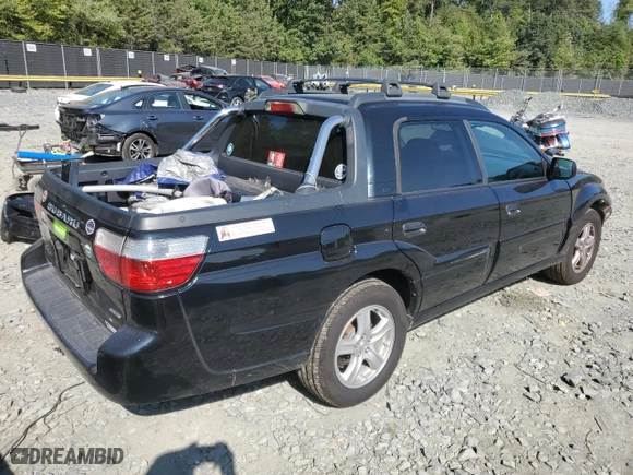 2006 Subaru Baja Sport with VIN 4S4BT62C667106930, listed as a Copart auction lot 70958114 with 90,055 mi miles and Salvage Title. Bid and sale history available at carsss.com. Image 3.