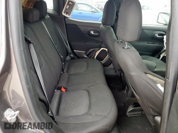 2017 Jeep Renegade Latitude with VIN ZACCJABB6HPE80579, listed as a Copart auction lot 47595555 with 145,931 mi miles and Salvage Title. Bid and sale history available at DreamBid. Image 11.