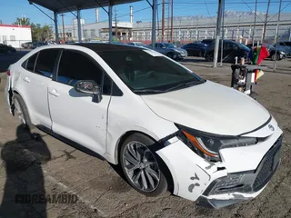 2022 Toyota Corolla SE with VIN 5YFS4MCE7NP118247, listed as a IAAI auction lot 41753956 with 48,220 mi miles. Bid and sale history available at carsss.com. Image 1.